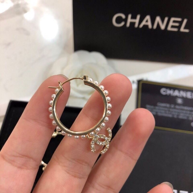 Ch*el earrings